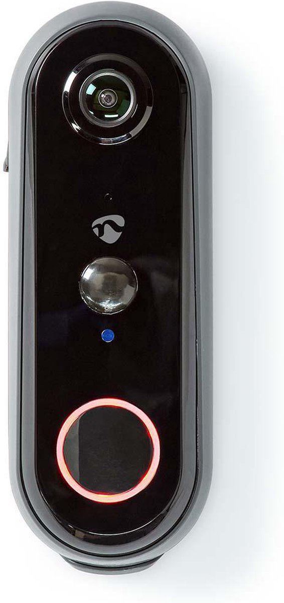 Nedis SmartLife Wi-Fi Videodeurbel Full HD Grijs