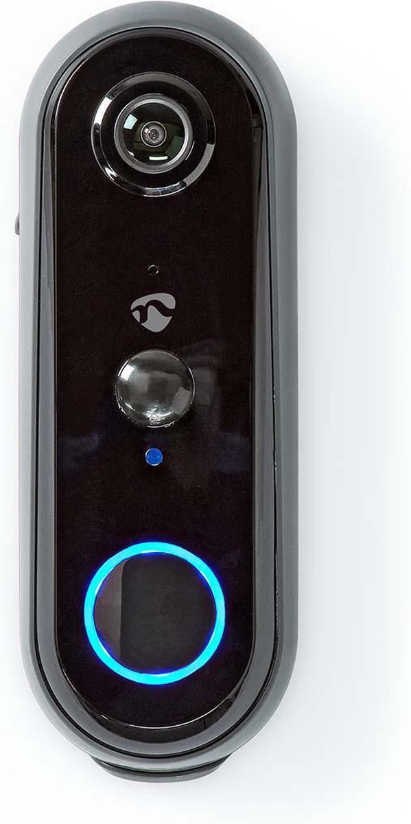 Nedis SmartLife Wi-Fi Videodeurbel Full HD Grijs