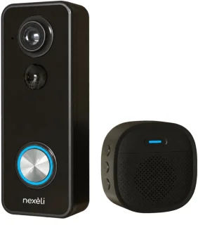 Nexeli NX-VD12 video deurbel met 360° fisheye camera