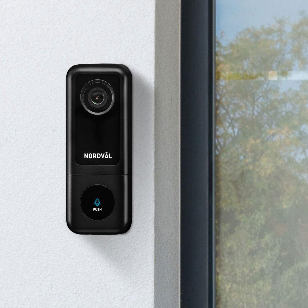 Nordväl SH105 Video Deurbel 2K WiFi 32GB SD