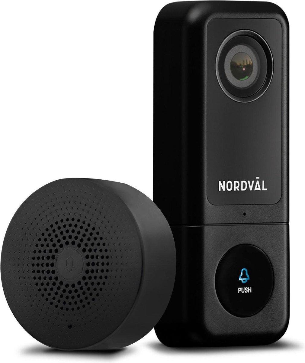 Nordväl SH105 Video Deurbel 2K WiFi 64GB SD Chime
