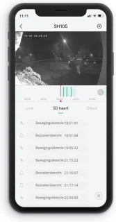 Nordväl SH105 Video Deurbel 2K WiFi 64GB SD Chime