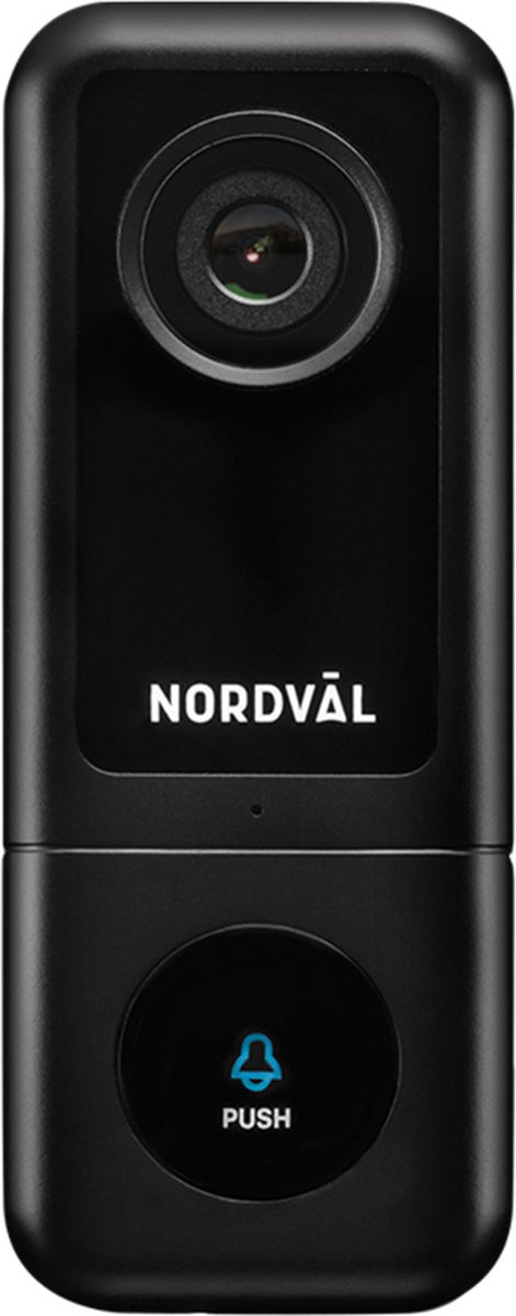 Nordväl SH105 Video Deurbel WiFi 2K 128GB SD
