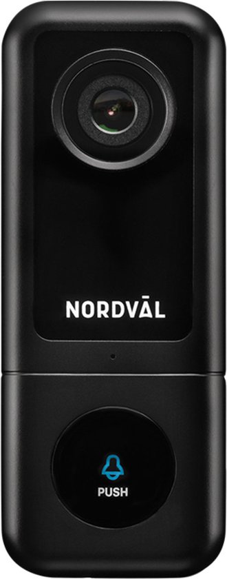 Nordväl SH105 Video Deurbel WiFi 2K 128GB SD