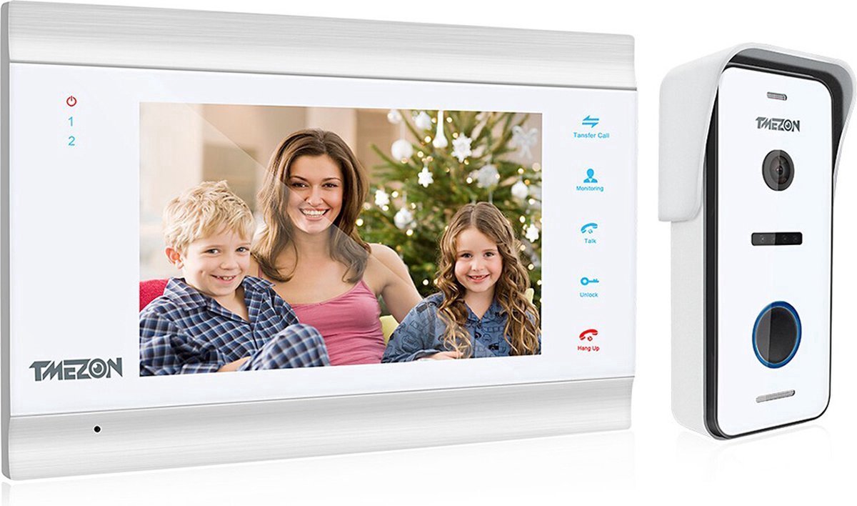 OxyFlowzy® Deurbel met Camera en Intercom