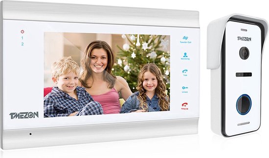 OxyFlowzy® Deurbel met Camera en Intercom