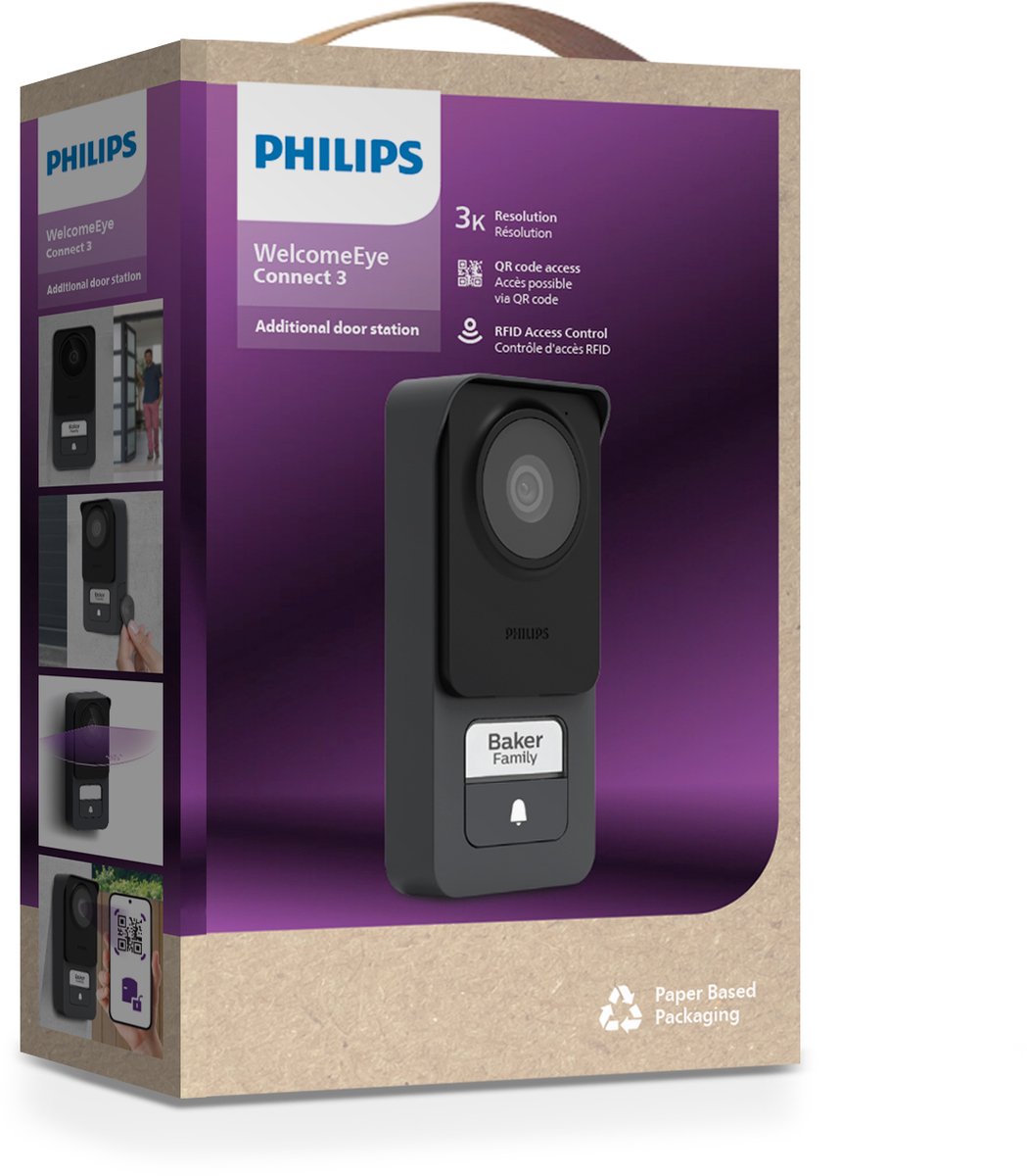 Philips WelcomeEye Connect 3 Outdoor buitenpost
