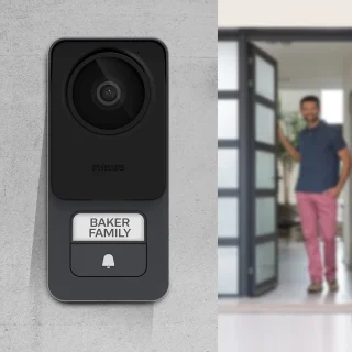 Philips WelcomeEye Connect 3 WiFi deurbel met camera