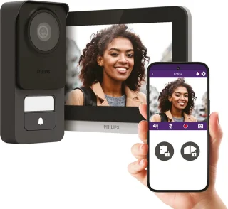 Philips WelcomeEye Connect 3 WiFi deurbel met camera