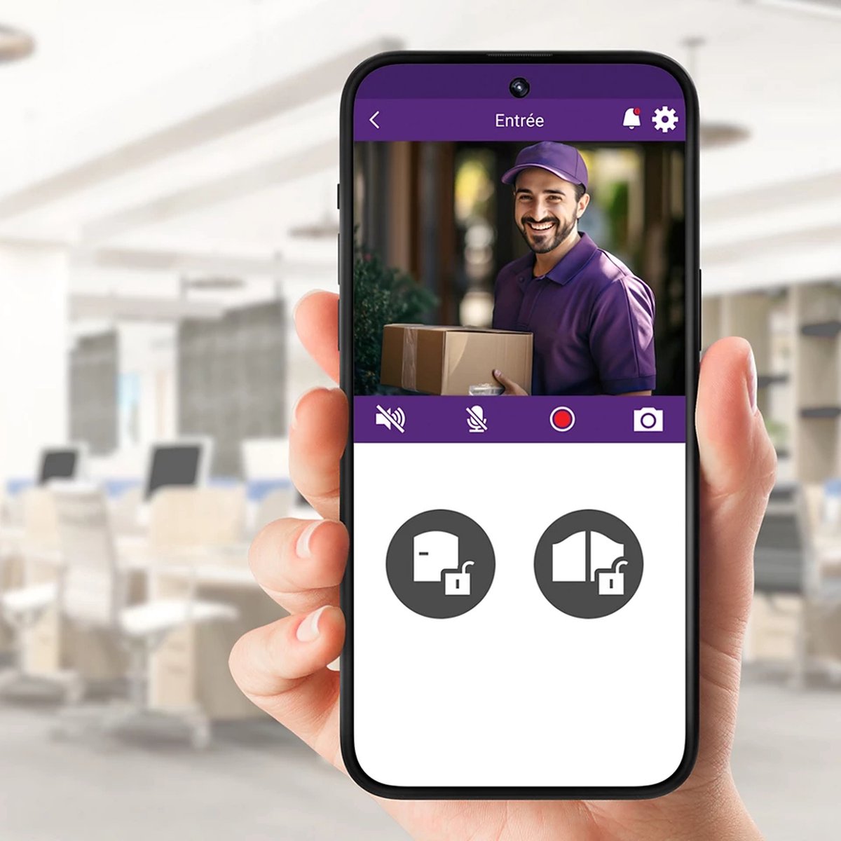 Philips WelcomeEye Connect 3 WiFi deurbel met camera