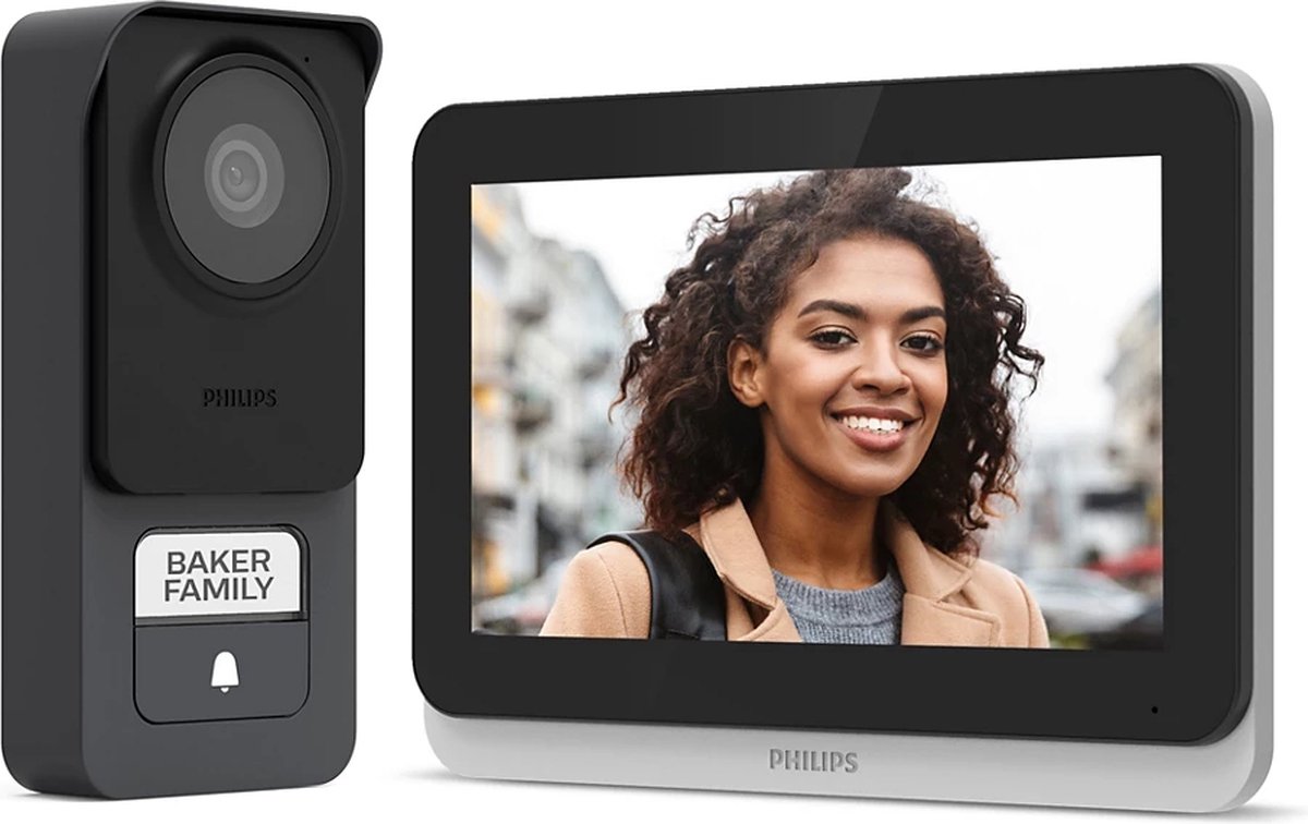 Philips WelcomeEye Connect 3 WiFi deurbel met camera