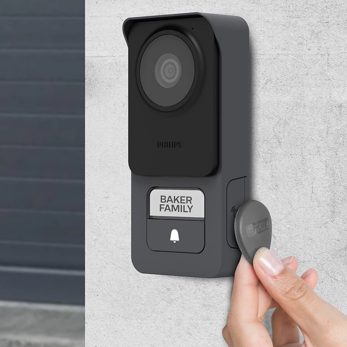 Philips WelcomeEye Connect 3 WiFi deurbel met camera