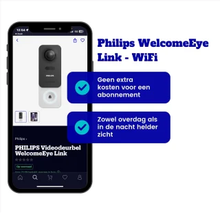 PHILIPS WelcomeEye Link videodeurbel