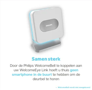 PHILIPS WelcomeEye Link videodeurbel