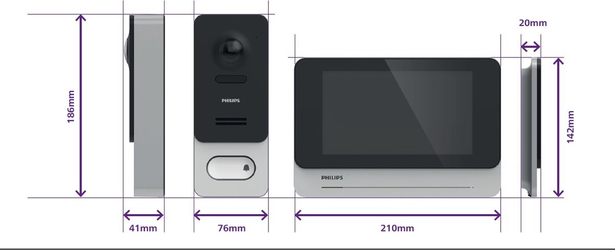Philips WelcomeEye Wireless videodeurbel