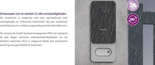 Philips WelcomeEye Wireless videodeurbel