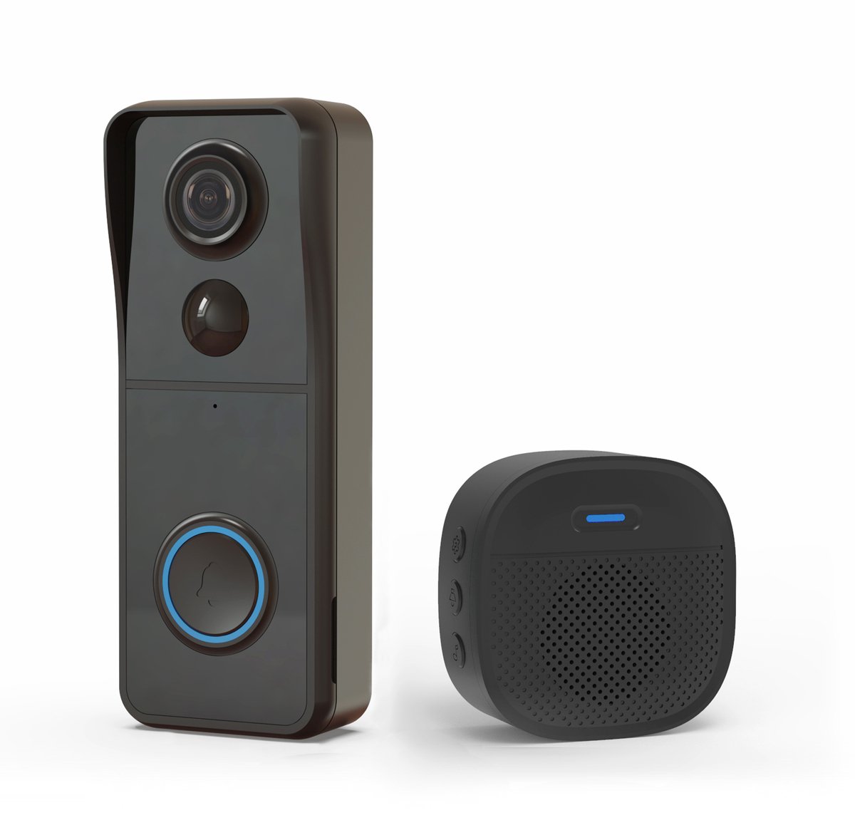 De Powell Draadloze Video Deurbel 2K 32GB in één oogopslag