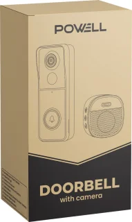 Powell Draadloze Video Deurbel 2K 32GB