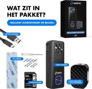 Quipted Slimme Video Deurbel