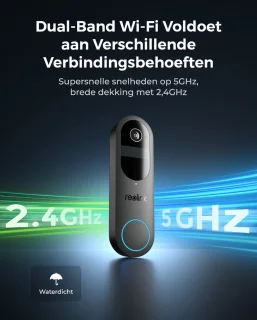 Reolink 2K 4MP Batterij Videodeurbel