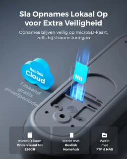 Reolink 2K 4MP Batterij Videodeurbel