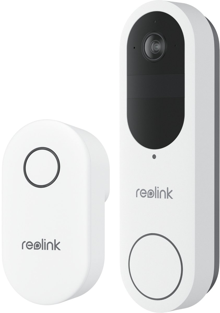 Reolink 2K 4MP Batterij Videodeurbel Wit