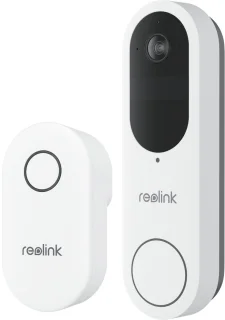 Reolink 2K 4MP Batterij Videodeurbel Wit
