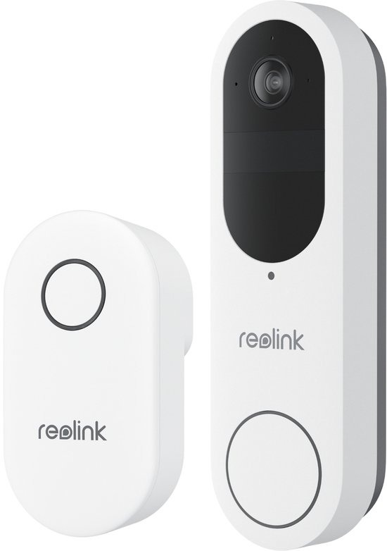 Reolink 2K 4MP Batterij Videodeurbel Wit