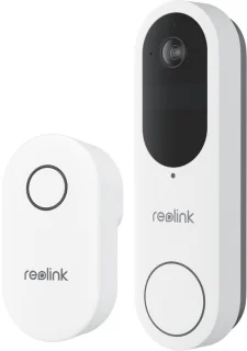 Reolink 2K 4MP Batterij Videodeurbel Wit