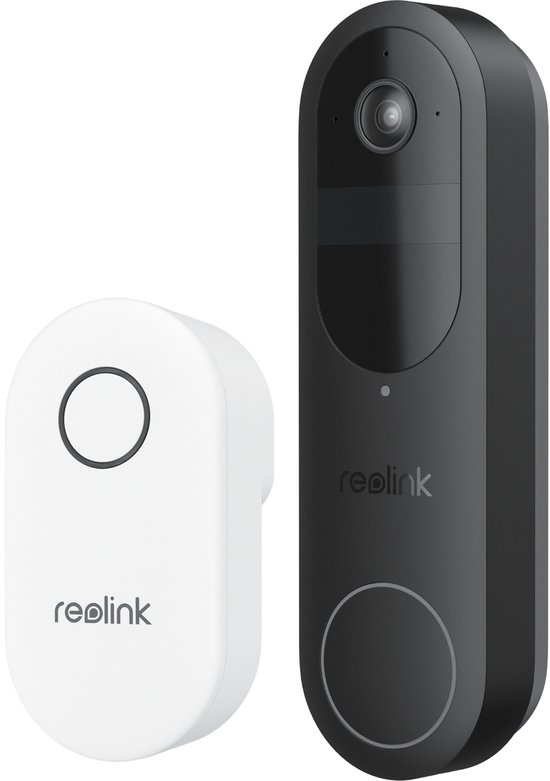 Reolink 2K 4MP Batterij Videodeurbel Zwart
