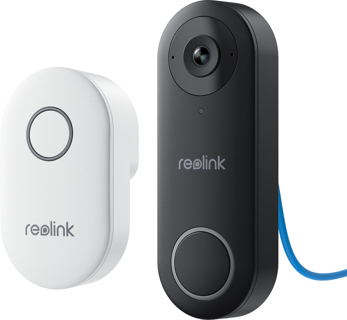 Reolink 2K 5MP Video Deurbel PoE Zwart