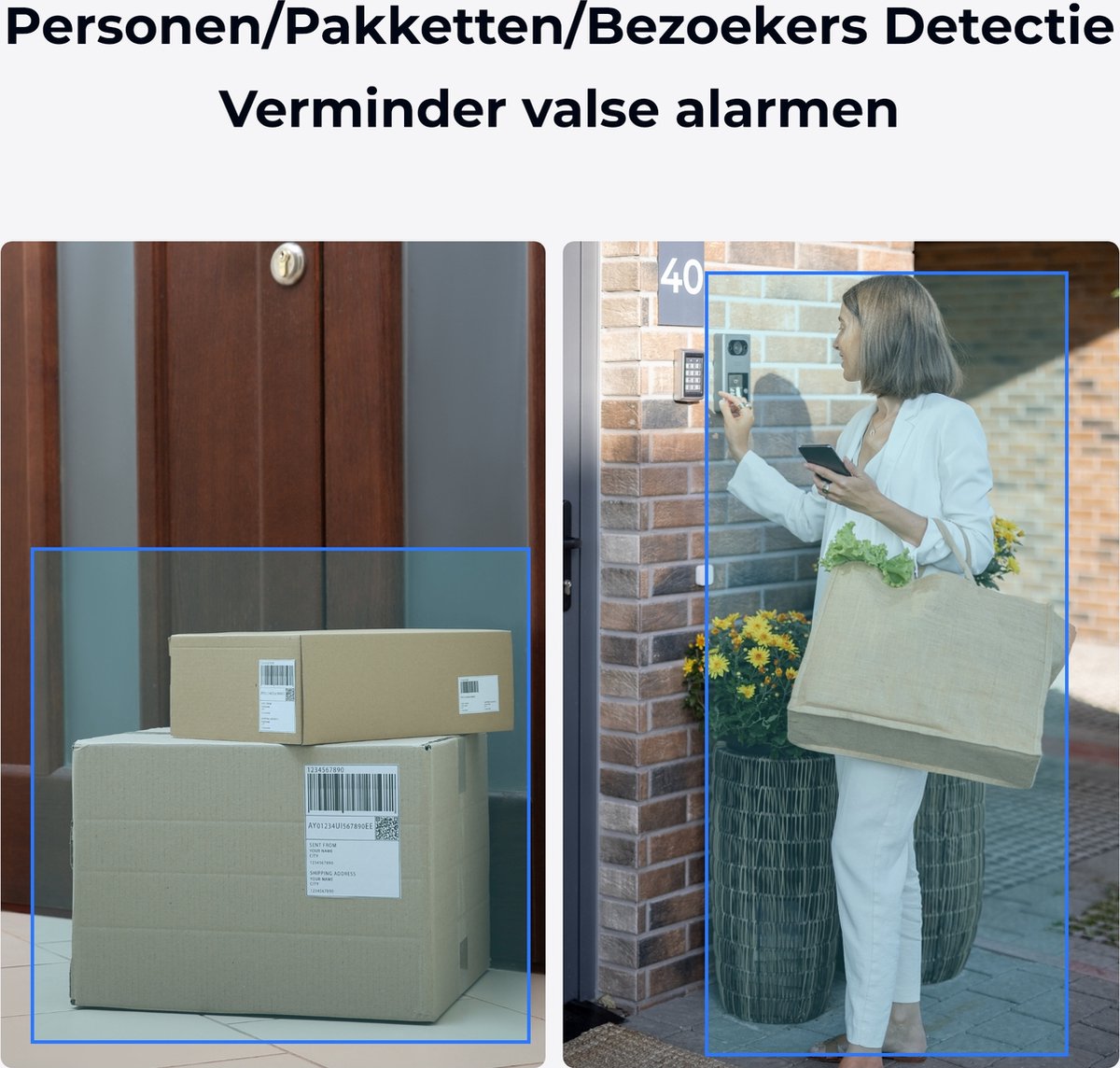 Reolink 2K WiFi Video Deurbel Zwart