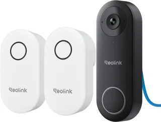 De Reolink Videodeurbel PoE met 2x Chime V2 in één oogopslag