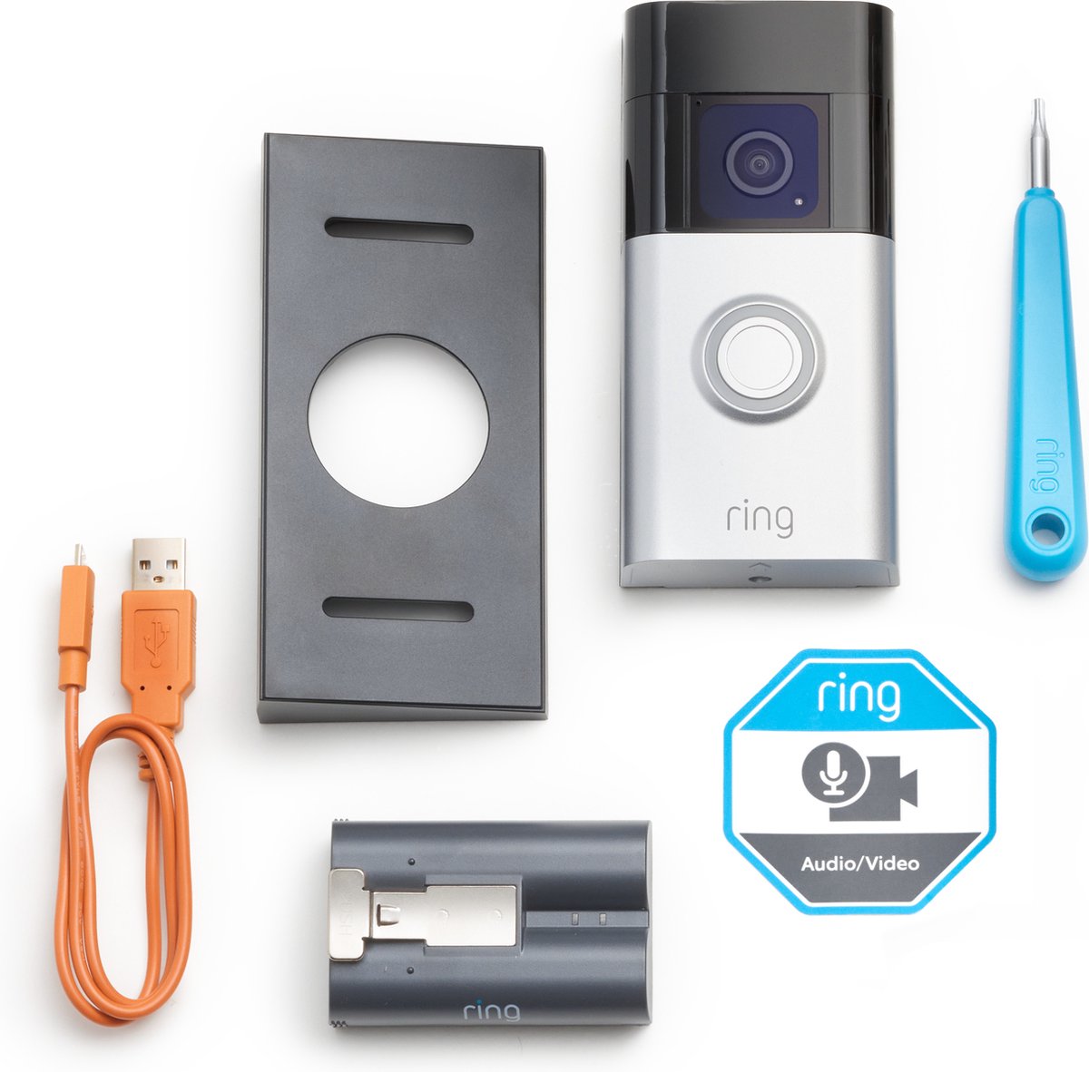 Ring Battery Video Doorbell Plus 1536p HD+