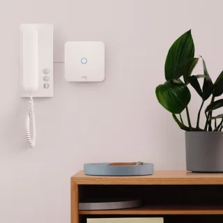 Ring Intercom Slimme Deuropener Batterij Wit