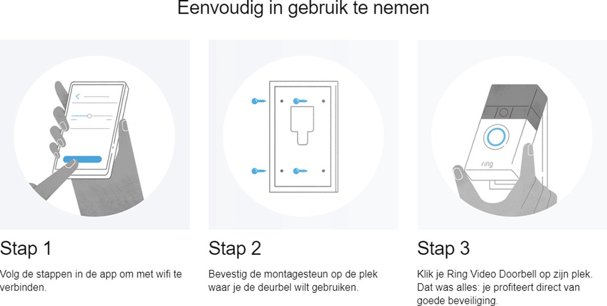Ring Video Deurbel 2 - Draadloos - Zilver