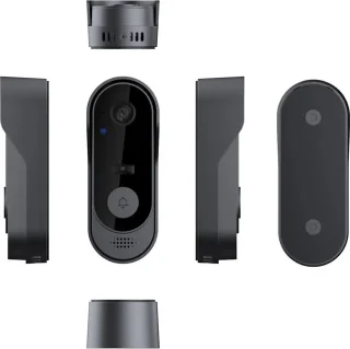 Ring Video Deurbel Draadloos Zwart