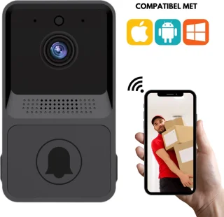 Ring Video Deurbel Slimme Deurbeldrukker 1080p WiFi