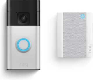 Ring Video Doorbell 2nd Gen Zilver met Chime