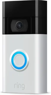 Ring Video Doorbell Batterij Draadloos Zilver 1440p