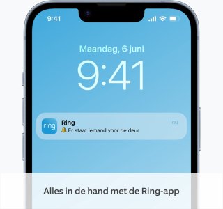 Ring Video Doorbell Batterij Draadloos Zilver 1440p