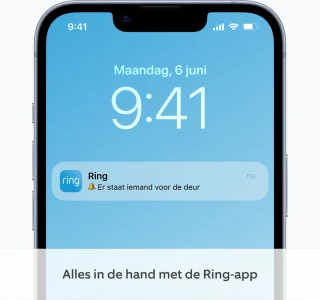 Ring Video Doorbell Batterij Draadloos Zilver 1440p