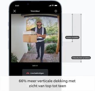 Ring Video Doorbell Batterij Draadloos Zilver 1440p