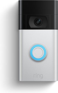 Ring Video Doorbell Batterij Draadloos Zilver 1440p