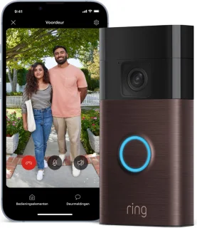 Ring Video Doorbell Battery 1440p Brons