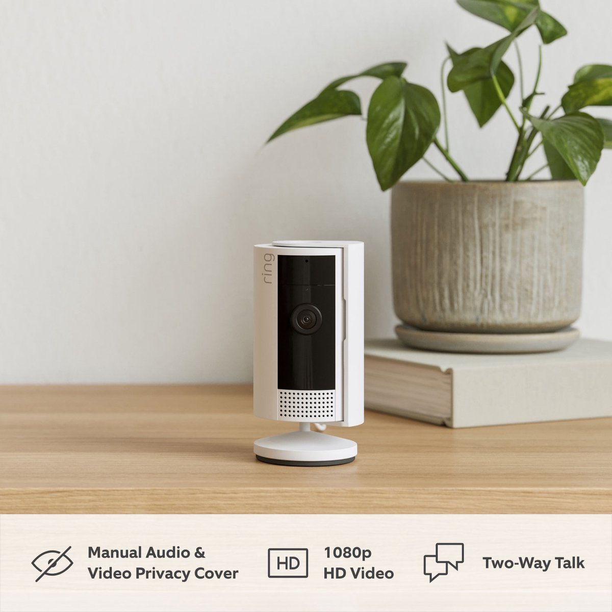 Ring Video Doorbell Battery Bundel met Chime en Binnencamera