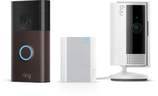 Ring Video Doorbell Battery Bundel met Chime en Binnencamera