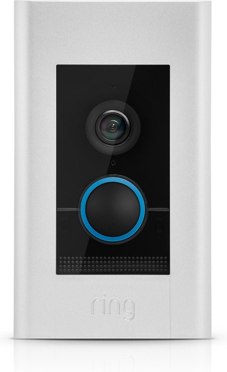 Ring Video Doorbell Elite Zilver Bedraad