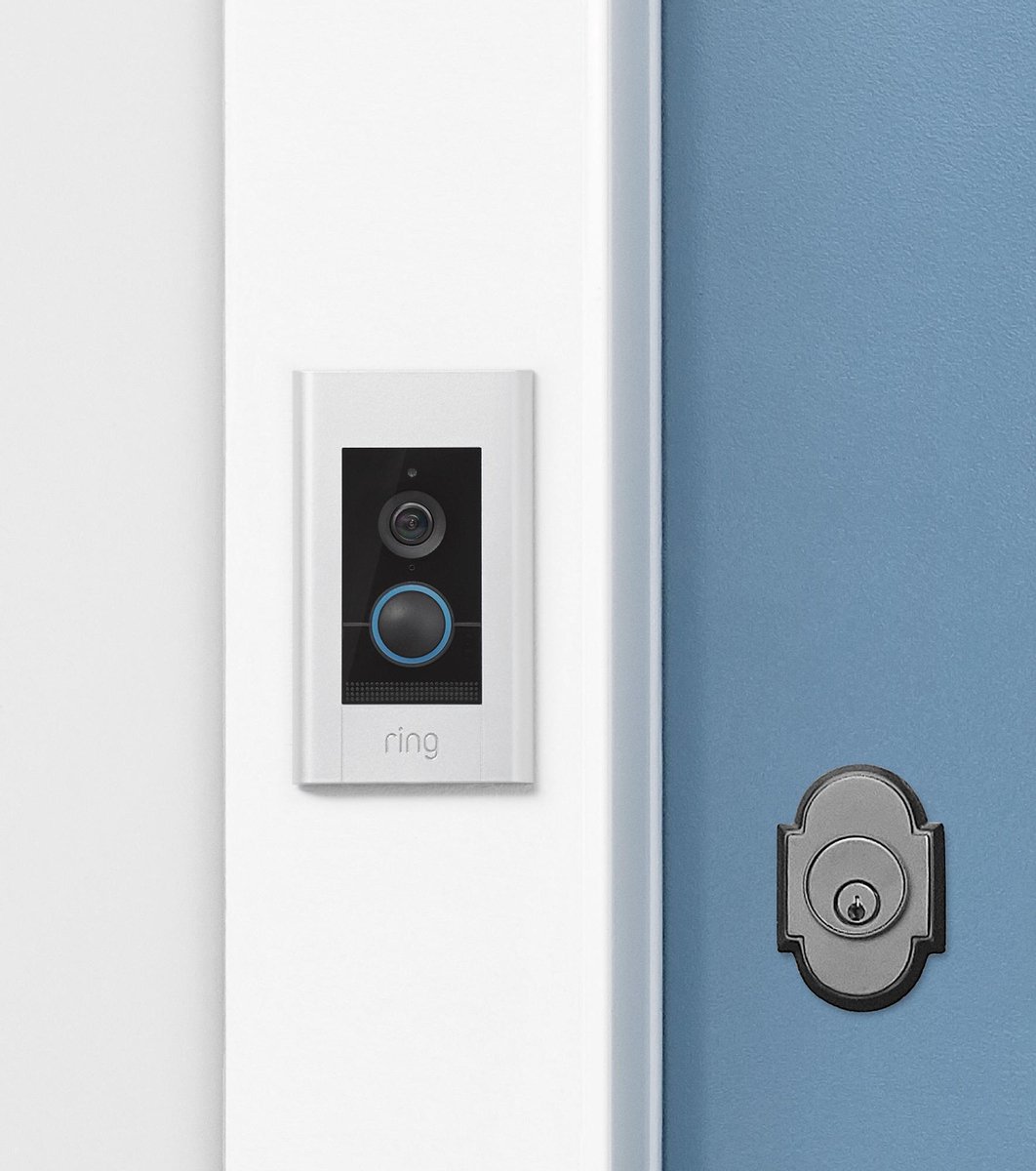 Ring Video Doorbell Elite Zilver Bedraad