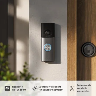 Wat vinden we goed aan de Ring Wired Doorbell Pro (3rd gen) - Videodeurbel - Zilver